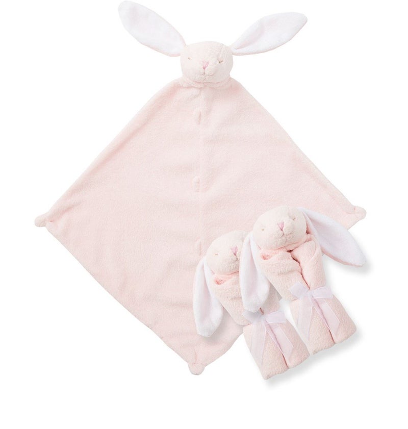 Angel Dear - Pink Bunny, Pair and A Spare Blankie Set - Image 2
